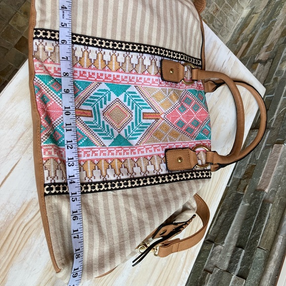 Large weekender bag embroidered - Picture 11 of 13